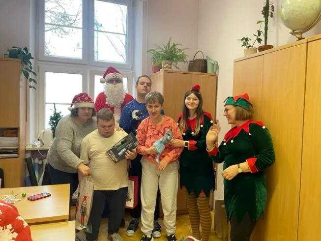 wizyta Mikołaja w kl.3C 