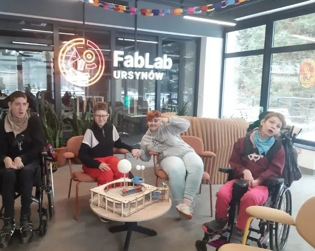 Chwila odpoczynku po warsztatach.