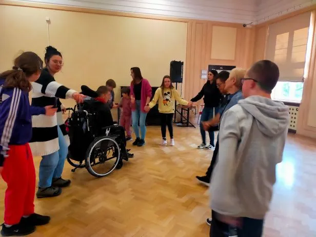 Dyskoteka rozpoczynająca akcję Zima w Mieście